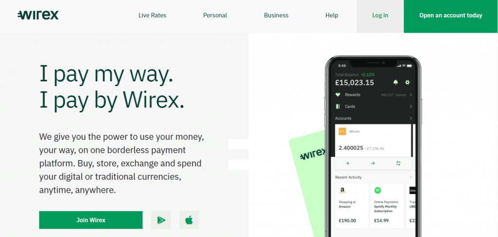 wirex application